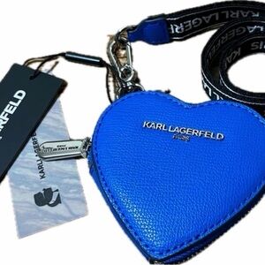 Karl Lagerfeld Bag Karl Lagerfeld Blue Maybelle Heart
Lanyard Coin Purse
